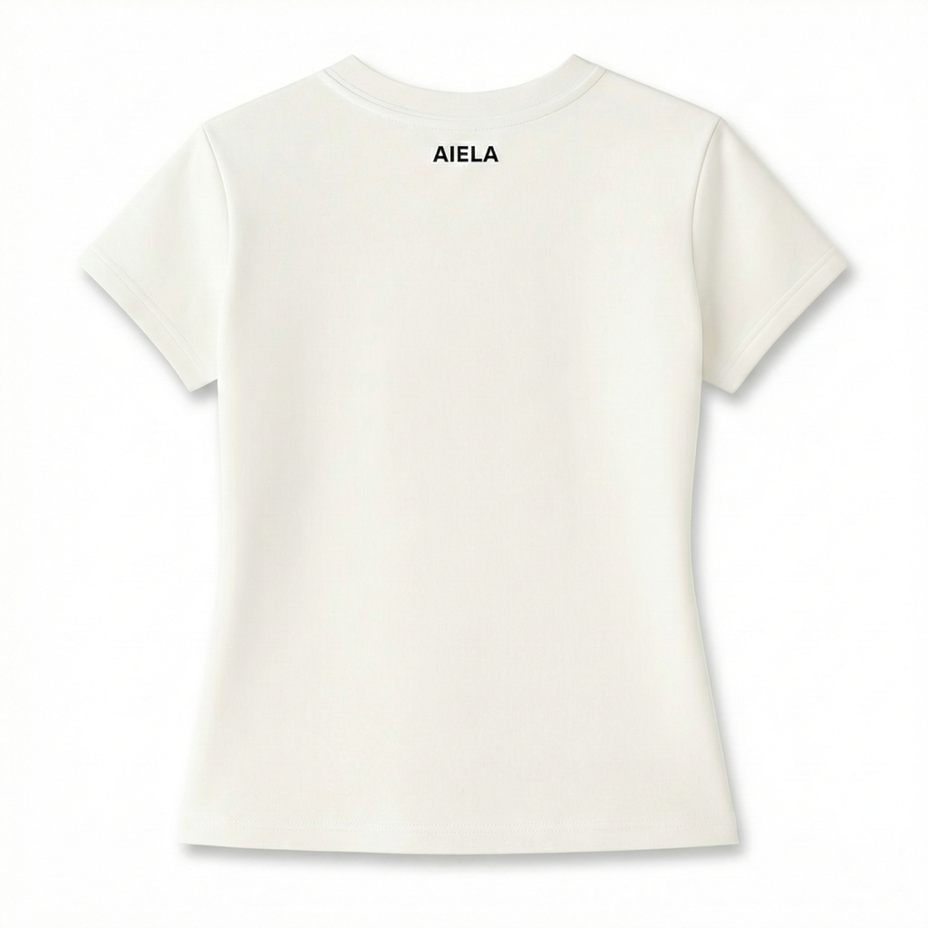 Short Sleeve Top - White
